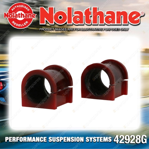 Nolathane Sway bar mount bushing 42928G for Universal Products Premium Quality