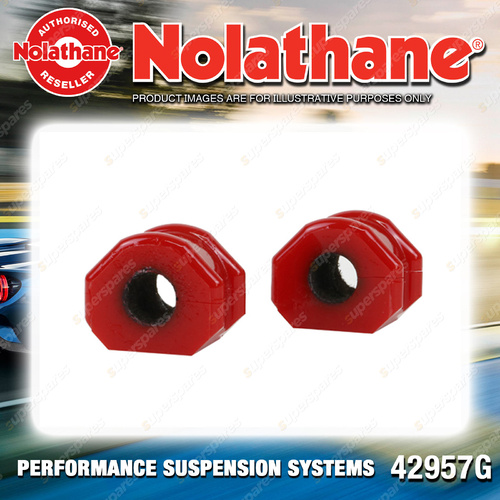 Nolathane Rear Sway bar mount bushing for Ford Tickford TE50 TL50 TS50 AU