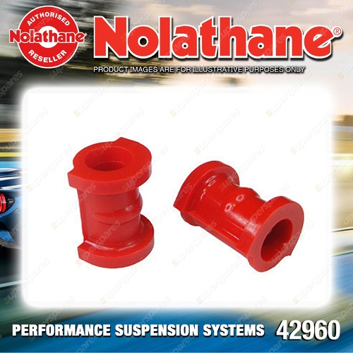 Nolathane Front Sway bar mount bushing for Ford Festiva WB WD WF Premium Quality