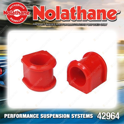 Nolathane Front Sway bar mount bushing 23mm for Ford Laser KJ Premium Quality