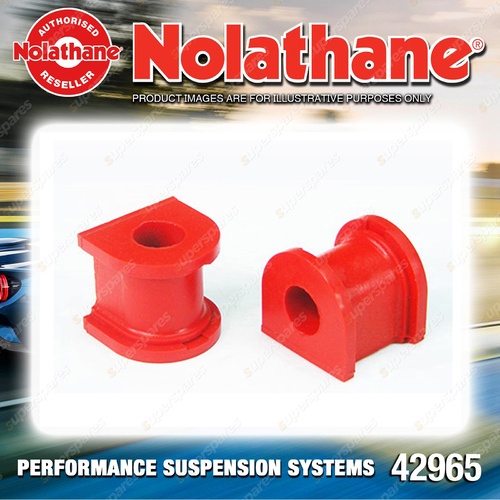 Nolathane Rear Sway bar mount bushing for Mazda 323 Familia BA BH BJ