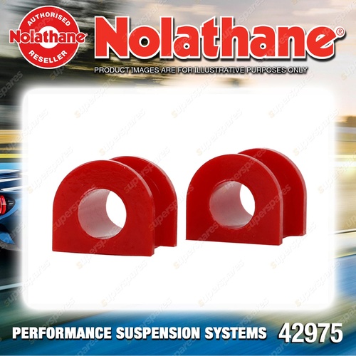 Nolathane Front Sway bar mount bushing 19mm for Mitsubishi Lancer CB CC CE