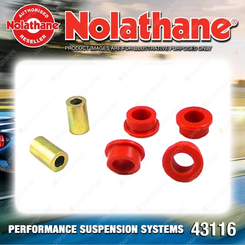 Nolathane Rear Shock absorber lower bushing for Nissan Navara D40