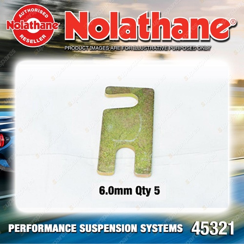 Nolathane Alignment shim pack 45321 for Universal Products Premium Quality