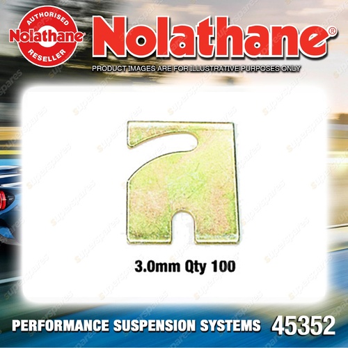 Nolathane Alignment shim pack 45352 for Universal Products Premium Quality