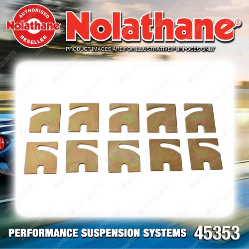 Nolathane Alignment shim pack 45353 for Universal Products Premium Quality