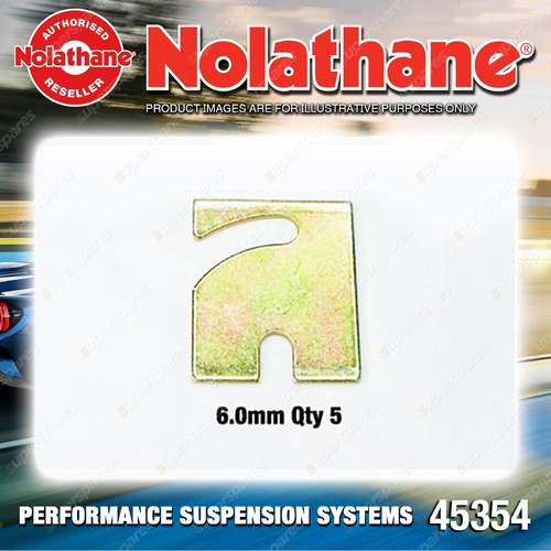 Nolathane Alignment shim pack 45354 for Universal Products Premium Quality