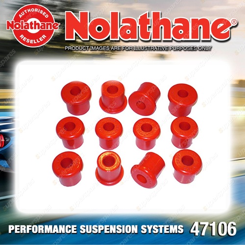 Nolathane Front Spring eye front/rear shackle bushing for Ford Maverick DA