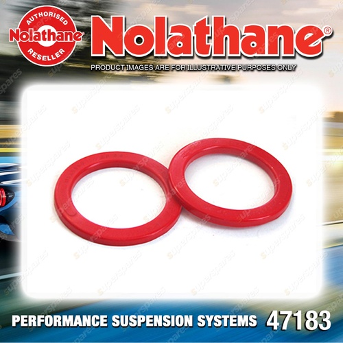 Nolathane Rear Spring pad lower bushing for HSV Calasis SV88 VL Clubsport VR VS