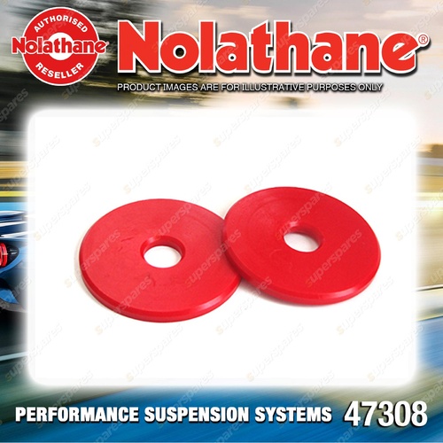 Nolathane Rear Spring pad lower bush 14mm for HSV Avalanche VY VZ Maloo VU VY VZ