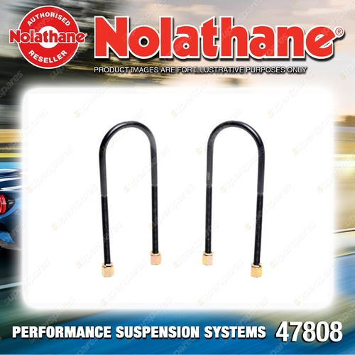 Nolathane Rear Spring u bolt kit for Ford Courier PC PD Premium Quality