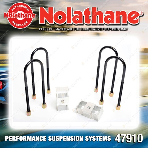 Nolathane Rear Lowering block kit 1.5" for Mitsubishi Lancer LC 9/1974-8/1981