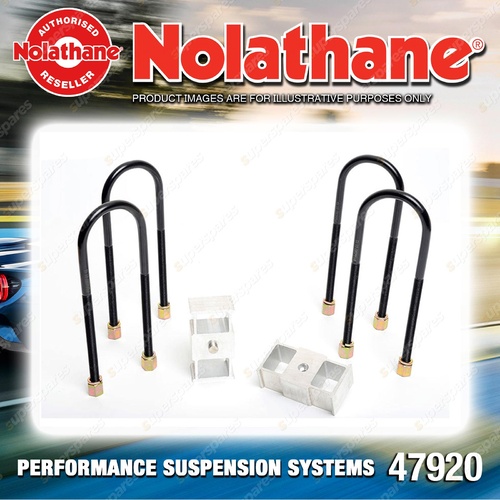 Nolathane Rear Lowering block kit 1.5" for Ford Econovan SB SE SF SG SH SA JG JH