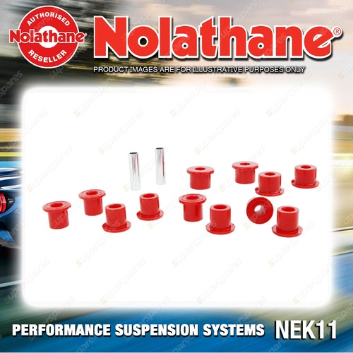 Nolathane Rear Spring kit for Holden Colorado RC Rodeo TFR TFS RA