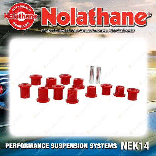 Nolathane Rear Spring kit for Ford Ranger PJ PK 4CYL 11/2006-10/2011