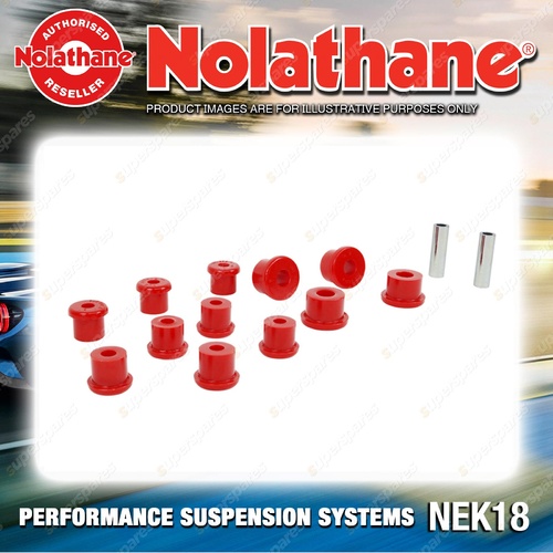 Nolathane Front Spring kit for Suzuki Jimny 1000 JA51 LJ50 LJ80 Premium Quality