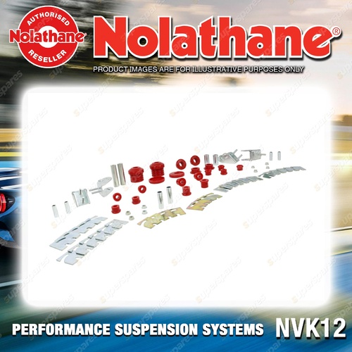 Nolathane Front Essential Vehicle Kit for Ford Tickford TE50 AU TL50 AU TS50 AU