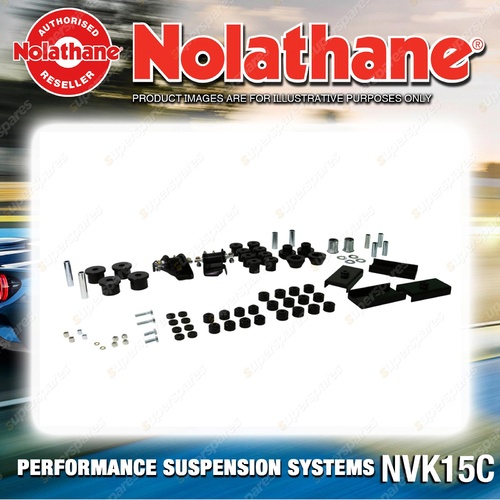 Nolathane Front Rear Essential Vehicle Kit NVK15C for Ford Fairlane ZA ZB ZC ZD