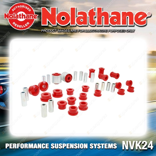 Nolathane Rear Essential Vehicle Kit for Mitsubishi Pajero NM NP NS NT NW NX