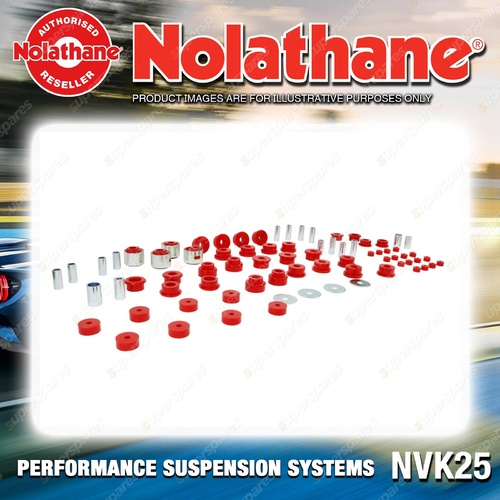 Nolathane Front Rear Essential Vehicle Kit for Nissan Patrol GQ Y60 GU Y61