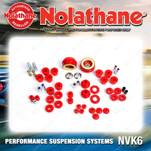 Nolathane Front Rear Essential Vehicle Kit for HSV Grange Manta VS Senator VR VS