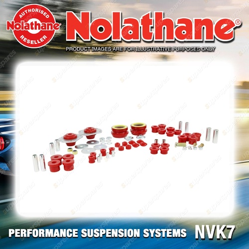 Nolathane Front Rear Essential Vehicle Kit for HSV Coupe V2 VZ Maloo VU VY VZ