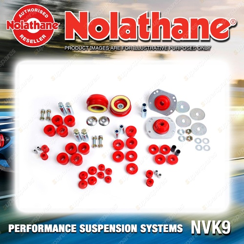 Nolathane Front Rear Essential Vehicle Kit for HSV Grange WH Maloo VU