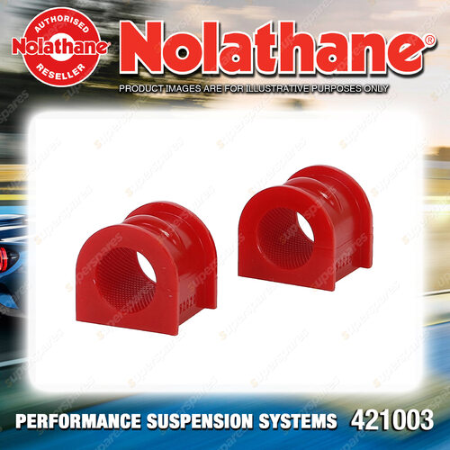 Nolathane Front Sway Bar Mount Bushing Kit 29mm for HSV SportsCat RG 2.8L 18-On