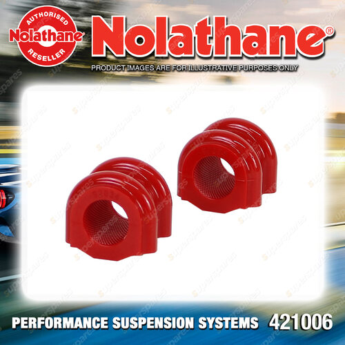 Nolathane Front Sway Bar Mount Bushing Kit 27mm for Kia Sorento XM UM 2009-On