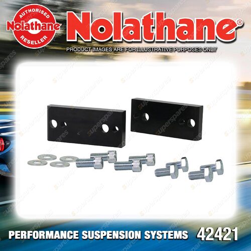 Nolathane Front and Rear Sway Bar Mount Spacer Bushing for Foton Tunland P201