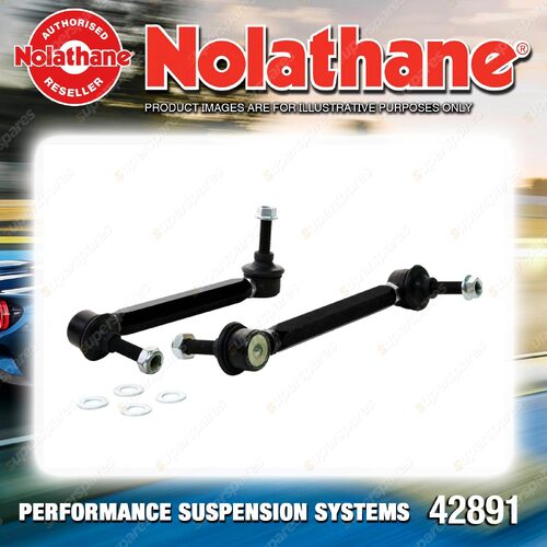 Nolathane Rear Sway Bar Link Kit for Holden Apollo JM JP 1993-1997 Adjustable