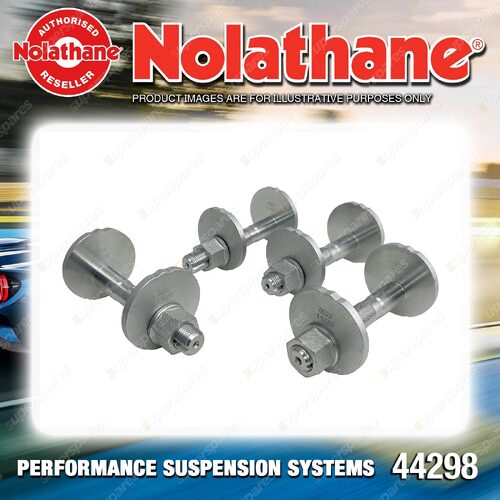 Nolathane Front Control Arm Lower Inner Camber Bolt Kit for Isuzu D-Max TFR