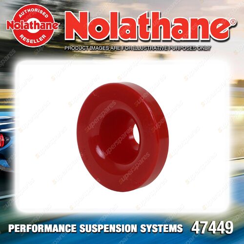 Nolathane Rear Spring Pad Upper Bushing for Jeep Wrangler JL Standard Height