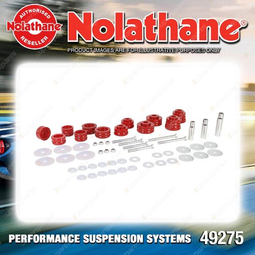 Nolathane Front and Rear Body Mount Bushing for Mazda Bt-50 UN AWD 2006-2011