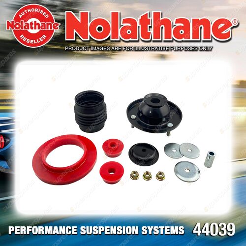 Nolathane Front Strut Mount Kit for Mitsubishi Challenger PB PC Pajero QE QF