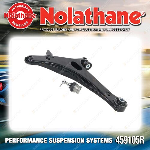 Nolathane Front Control Arm Right Lower Arm for Subaru Liberty BL BP Outback BP