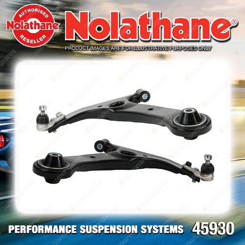 Nolathane Front Control Arm Kit for Toyota Corolla ZZE122 ZZE123 2001-2007