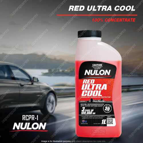 Nulon Red Radiator Corrosion Protector RCPR-1 1 Litre Quality Guarantee