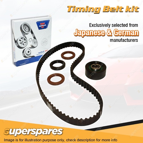 Superspares Timing Belt Kit for Holden Barina MF Barina MH 1.3L 19mm Round Teeth