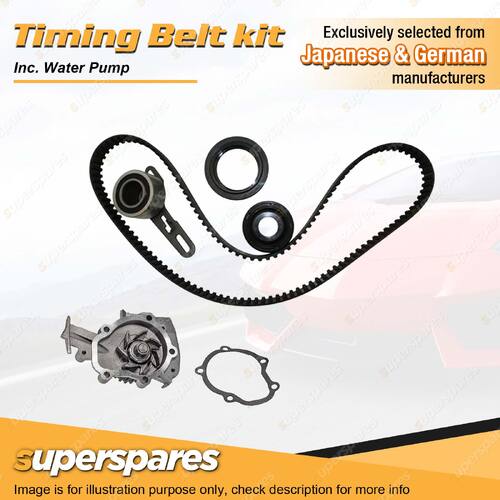 Timing Belt Kit & Water Pump for Mitsubishi Colt RA 1.4L G12B 1981-182