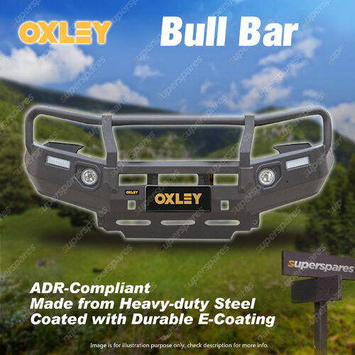 OXLEY Bull Bar Bumper Replacement Basic Fleet for Toyota Hilux 2020-2023