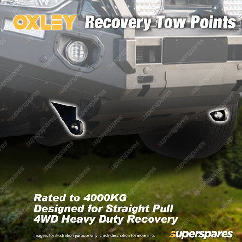 OXLEY Recovery Tow Points for Toyota Land Cruiser 79 Series Dual Cab 24-On