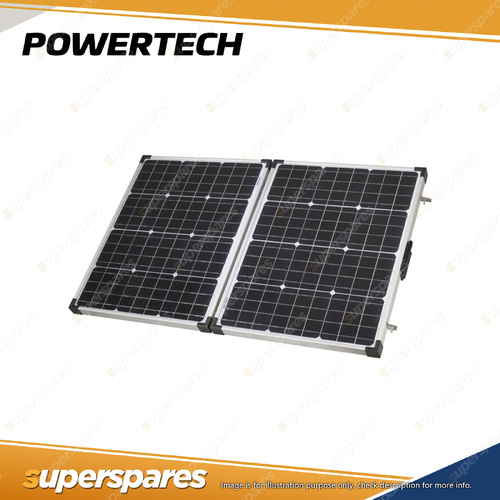 Powertech Folding Solar Panel and Charge Controller 110W handy 5V 1.2A USB port