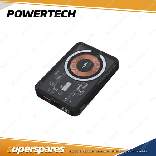 Powertech 10000mAh Power Bank with USB & Up to 15W wireless fast charging