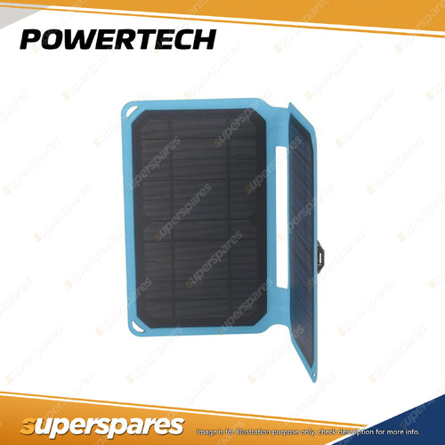 Powertech 10W Solar Mobile Charger with USB Output with 1M Cable Lightweight