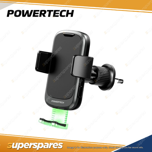 Powertech Phone Cradle with 15W Wireless fast Charger fits most vehicles