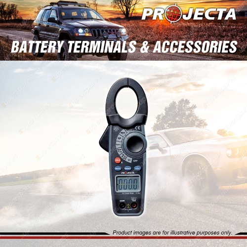 Projecta Clamp Meter - High Current Rated Multi-Test Data Hold Function