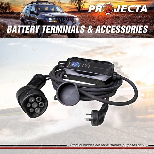 Projecta Portable EV Charger - Electric Vehicle Charger with EVA Storage Cases