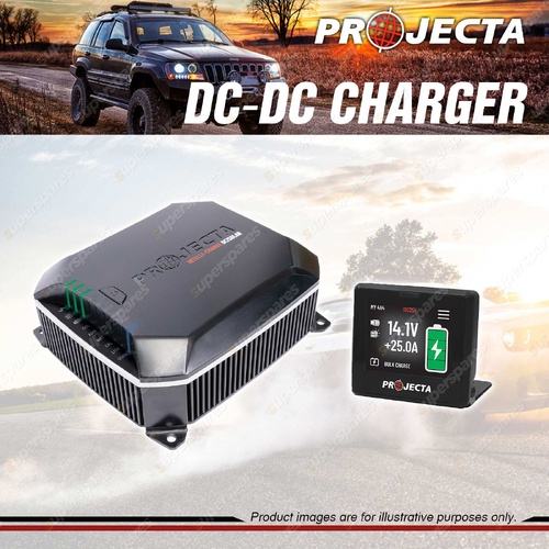 Projecta DC to DC Charger with MPPT Solar & IQD2 Intelli-IQ Smart Display