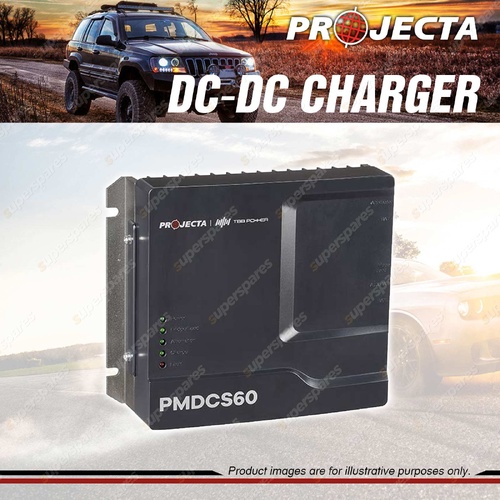 Projecta Smart DC-DC 12V 60A Chargers Multi-Chemistry Adaptive Input & Output